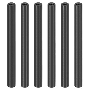 PATIKIL M3 Aluminum Standoff Spacers 70mm Black (6-Pack)
