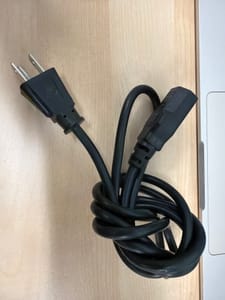 AC Power Cord US NEMA 5-15P to IEC C13