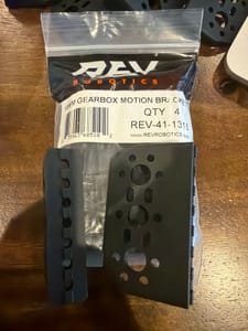 REV Robotics 15mm Gearbox Motion Bracket (REV-41-1315)