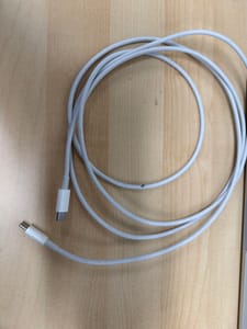 USB-C to USB-C Cable, White