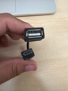 Micro-USB OTG Adapter (Micro-USB male to USB-A female)