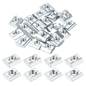 uxcell M4 T-Slot Sliding Nut, 1515 Series (9.2 x 8.5 x 3.5 mm)
