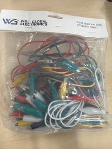 WGGE Test Lead Set with Alligator Clips