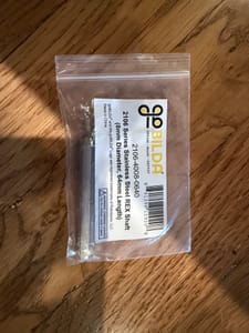 goBILDA 2106 Series Stainless Steel REX Shaft (8mm, 64mm) (2106-4008-0640)