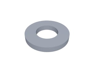 goBILDA M4 Flat Washer, 4mm ID x 8mm OD, Zinc-Plated (2801-0004-0008)