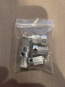 Aluminum timing pulley couplers