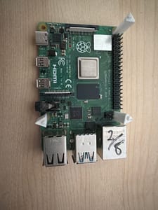 Raspberry Pi 4 Model B (used, marked 2/6)