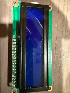 16x2 LCD Display Module