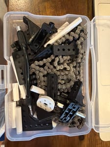 Chain & Brackets Spare Parts Bin