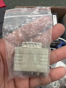 Gray Plastic Connector / Terminal-Block Housing (bagged)