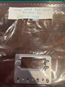 REV Robotics 15mm Metal Flat Servo Bracket V2 (REV-41-1484)