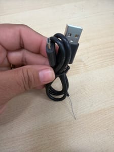 USB-A to Micro-USB Cable (modified, exposed wire)