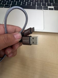 SUNGUY USB-A to Micro-USB Cable (Braided)