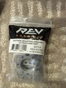 REV Robotics Outside Mounting Bracket, UltraPlanetary (REV-41-1621)