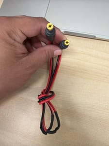 Dual DC Female Barrel Jack to Bare-Wire Pigtail