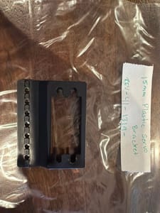 REV Robotics 15mm Plastic Servo Bracket (REV-41-1319)